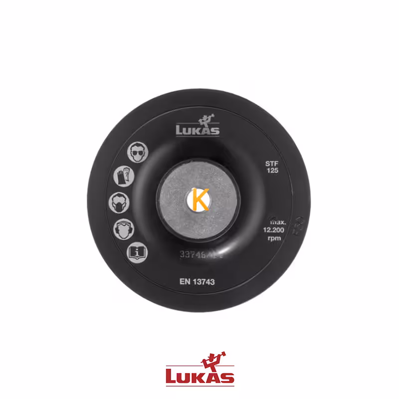 پد نگهدارنده صفحه سنباده مدل STF 150 M14 لوکاس