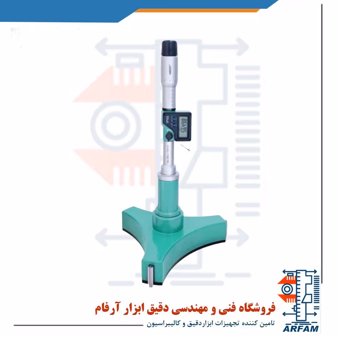 میکرومتر داخل سه فک دیجیتال اینسایز 225-200 میلی متر مدل 225-3127