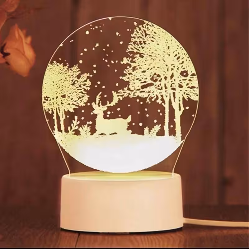 چراغ خواب همراه ماجیک جهت نوشتن یادداشت ( خرید عمده چراغ خواب از بندر گناوه در گناوه مارکت )