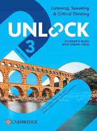 کتاب Unlock 3, 3rd Listening Speaking and Critical Thinking