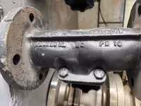 شیر دیافراگمی 2 اینچ یه تیکه ریس فیس کلاس 150 SAUNPERS 293 PN10 60 25 HC