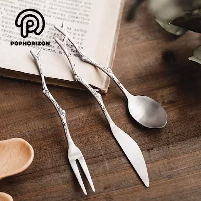 کارد / قاشق فینگرفود شاخه