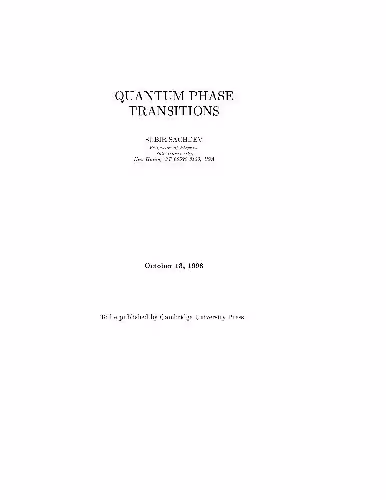 خرید و دانلود نسخه کامل کتاب Quantum Phase Transitions