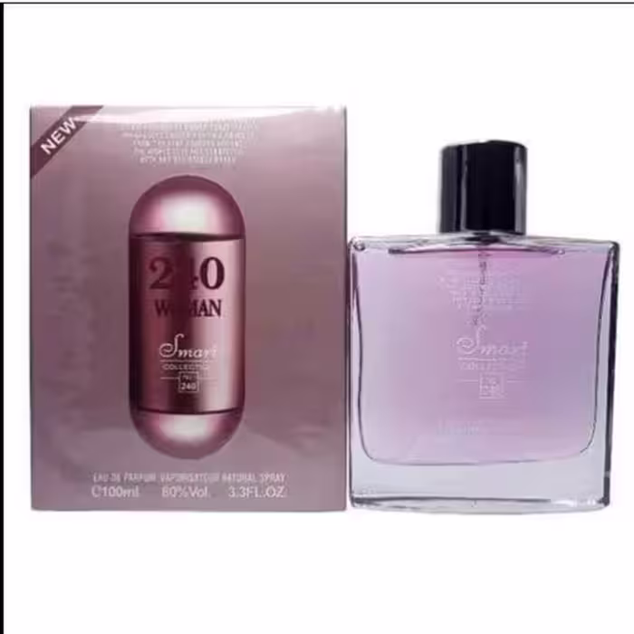عطر ادوپرفیوم زنانه اسمارت کالکشن کد240  مدل 212 حجم 100 میل