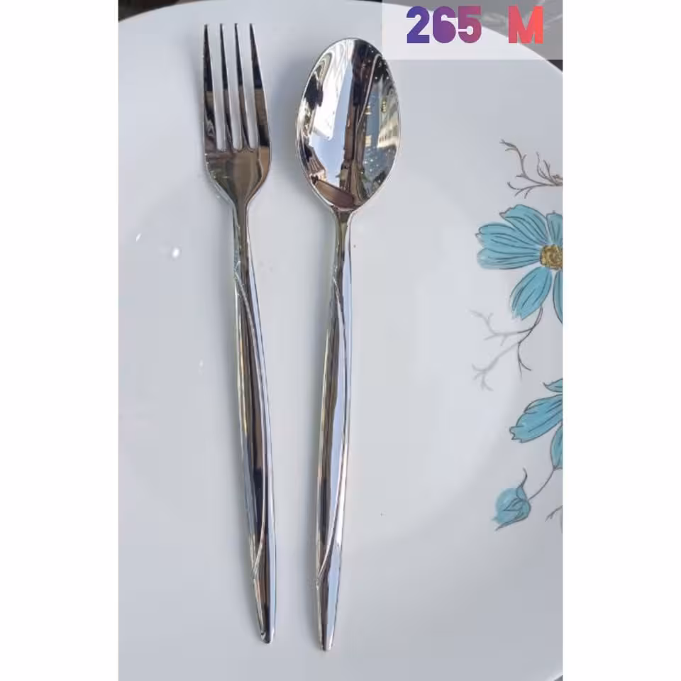 سرویس قاشق چنگال 30 نفره اس جی مدل 265m