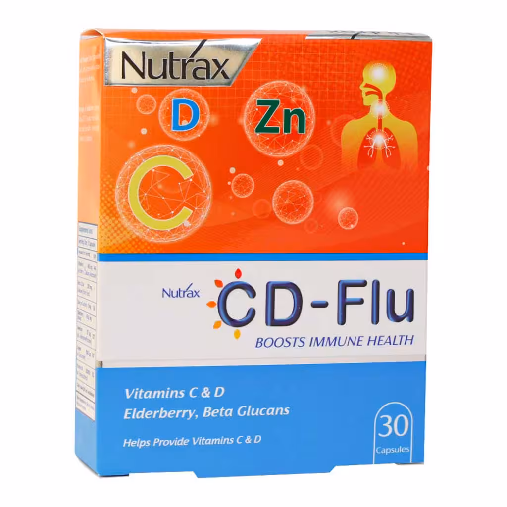 کپسول سی دی فلو30 عدد نوتراکس Nutrax