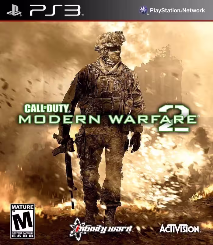 بازی پلی استیشن 3 (PS3 ) نسخه رایتی نسخه هک شده بازی   Call of Duty: Modern Warfare 2