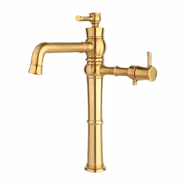 شیر ظرفشویی دو کاره راسان مدل الیزه طلایی