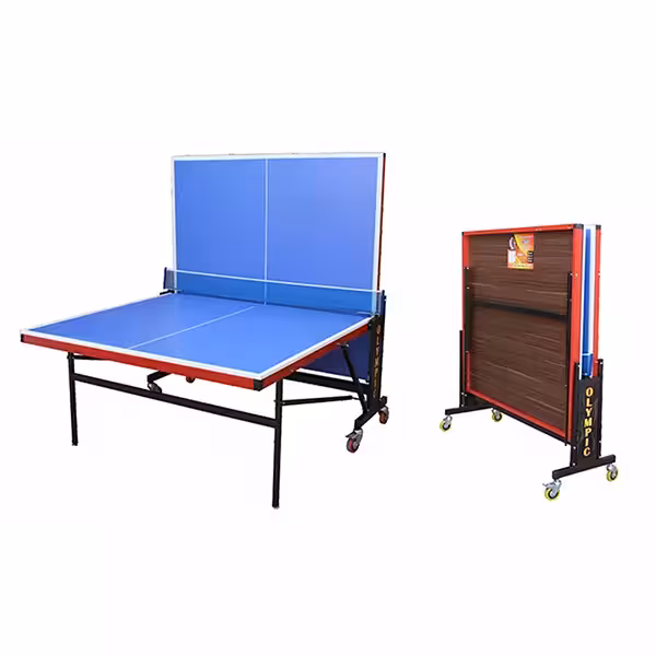 میز پینگ پنگ 4 چرخ MDF مدل E2