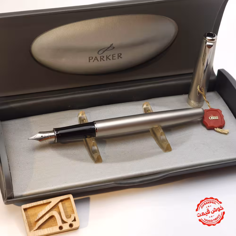 خودنویس پارکر سونت استیل [خوش قیمت] PARKER Sonnet Stainless Steel FP