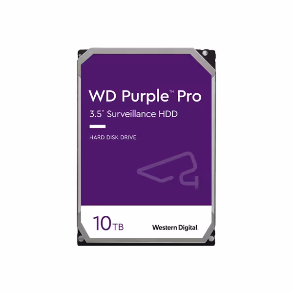 هارد اینترنال 35 اینچ وسترن دیجیتال بنفش مدل Purple ظرفیت 10 ترابایت original
