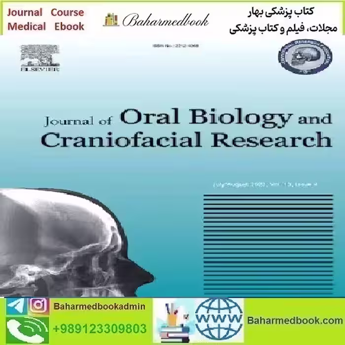 Journal of Oral Biology and Craniofacial Research Volume 13 Issue