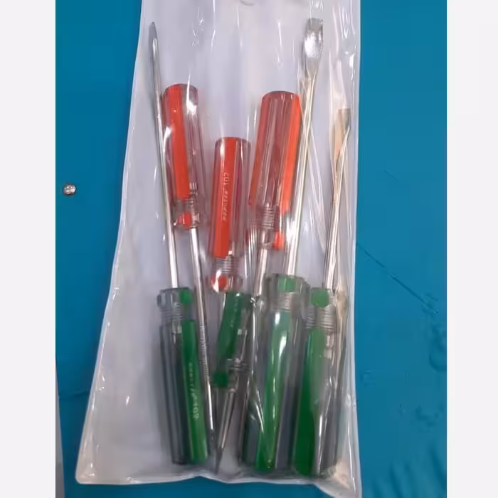 پیچ گوشتی شیشه ای 7 تایی ( خرید عمده و تکی ابزار گناوه مارکت )1