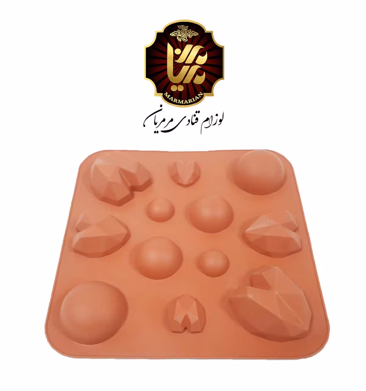 قالب سیلیکون میکس نمیکره و قلب