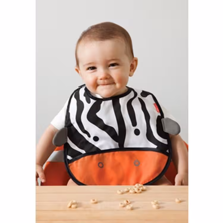 پیشبند کودک طرح گورخر skip hop