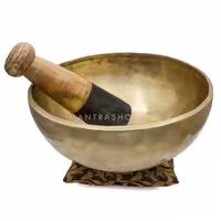 کاسه تبتی دست ساز کلکسیونی ساخت نپال قطر دهانه 25.5 سانتی متر