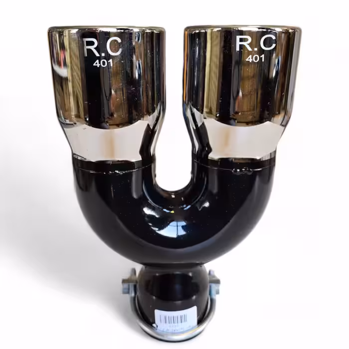 سر اگزوز دو لول استیل مدل  RC-401