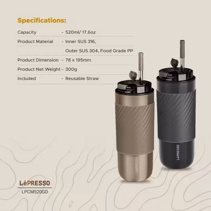 ماگ حرارتی LePRESSO LPCM520G