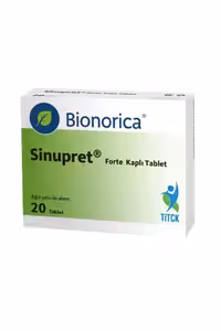 قرص Sinupret برند bionorica - بسته 20 عددی
