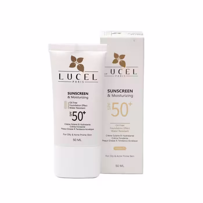 کرم ضدآفتاب پوست چرب لوسل (SPF50)