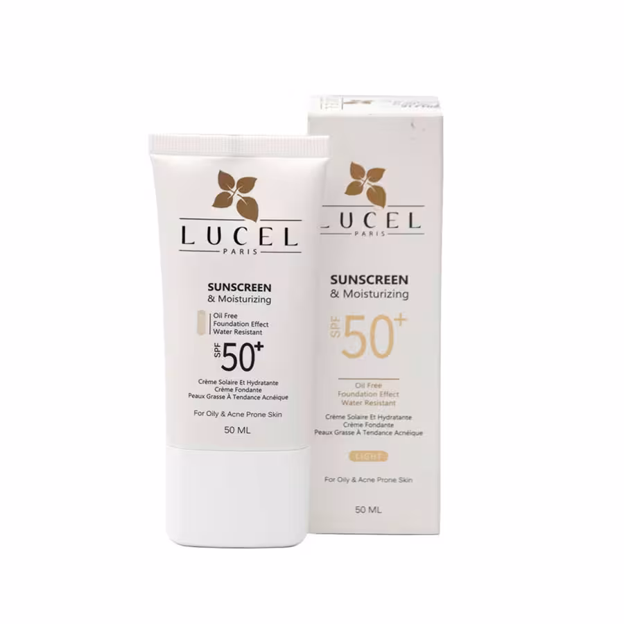 کرم ضدآفتاب پوست چرب لوسل (SPF50)