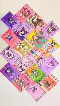 دفترچه فانتزی سیمی کرومی