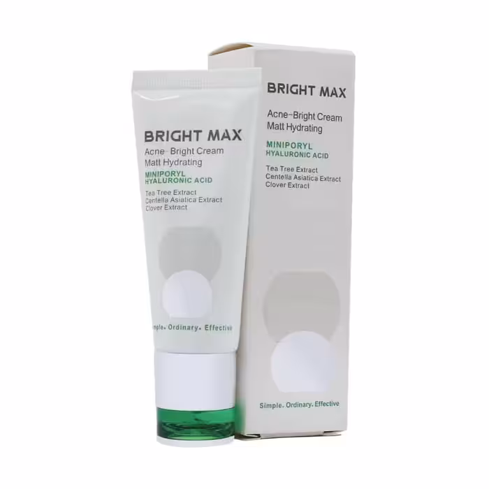 کرم مرطوب کننده مات آکنه-برایت برایت مکس