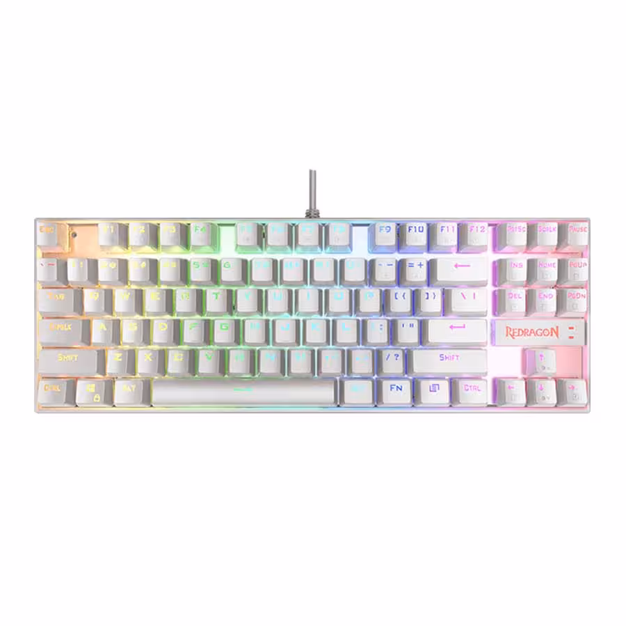 کیبورد ردراگون K552 KUMARA RGB WHITE