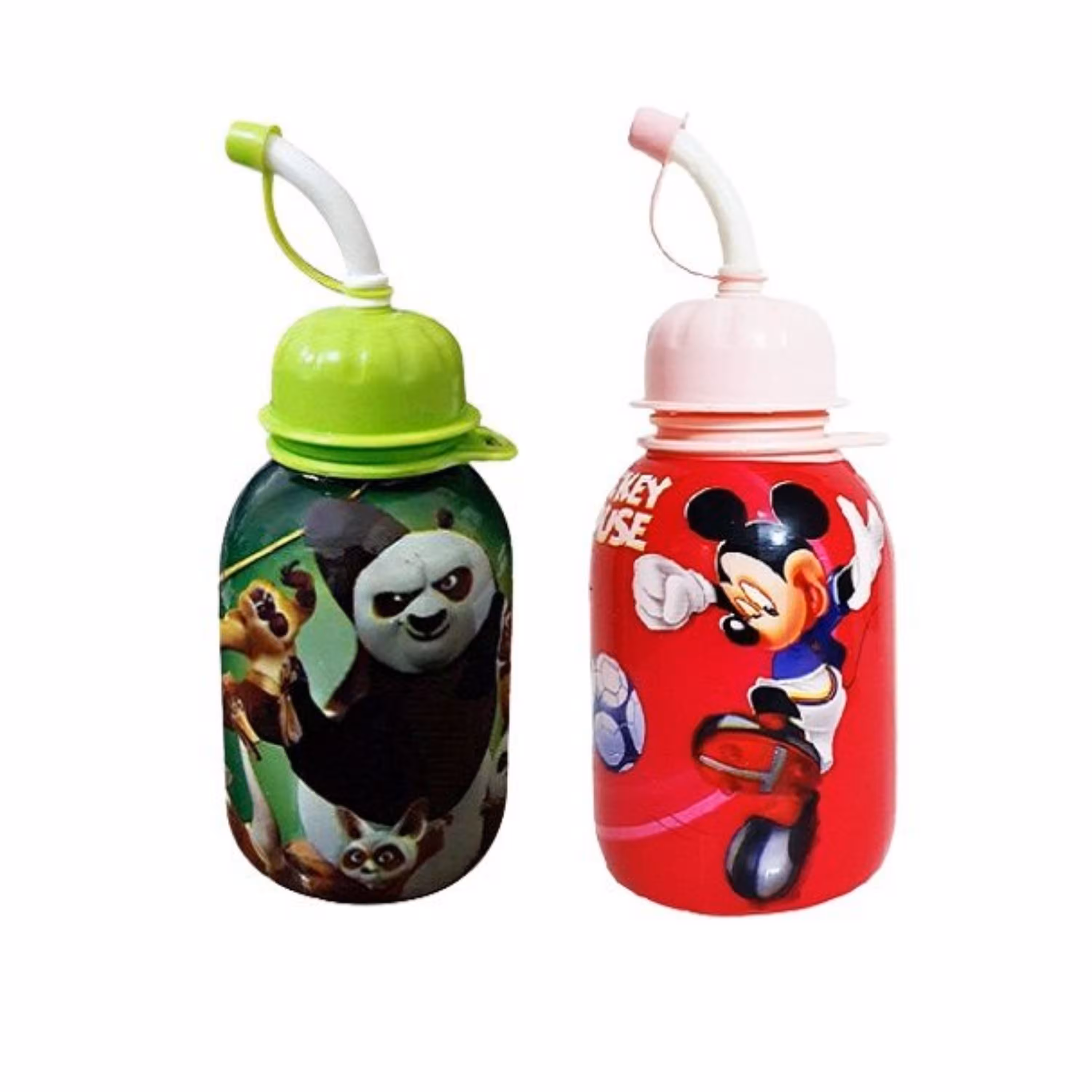 قمقمه مدل میکی موس و پاندا گنجایش 0.12 لیتر بسته 2 عددی