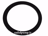 واشر لاستیکی  سرشلنگی سه اینچ روبینی (واشر سر شیلنگی 9 سانت مهره دار)