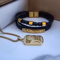 ست گردنبند و دستبند بولگاری اسپرت