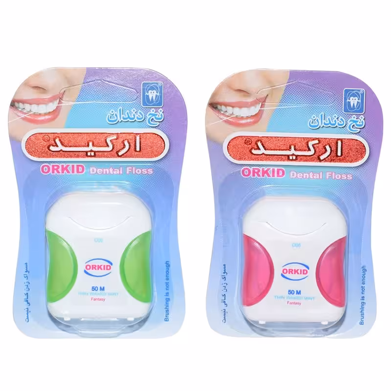 نخ دندان ارکید فانتزی 2 عددی