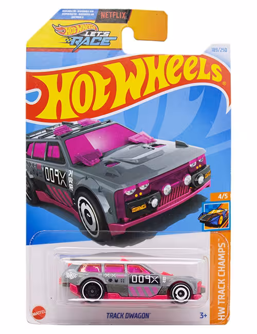 ماشین دکوری مدل Track Dwagon برند Hot Wheels