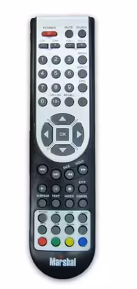 ریموت کنترل تلوزیون مارشال کد 3
