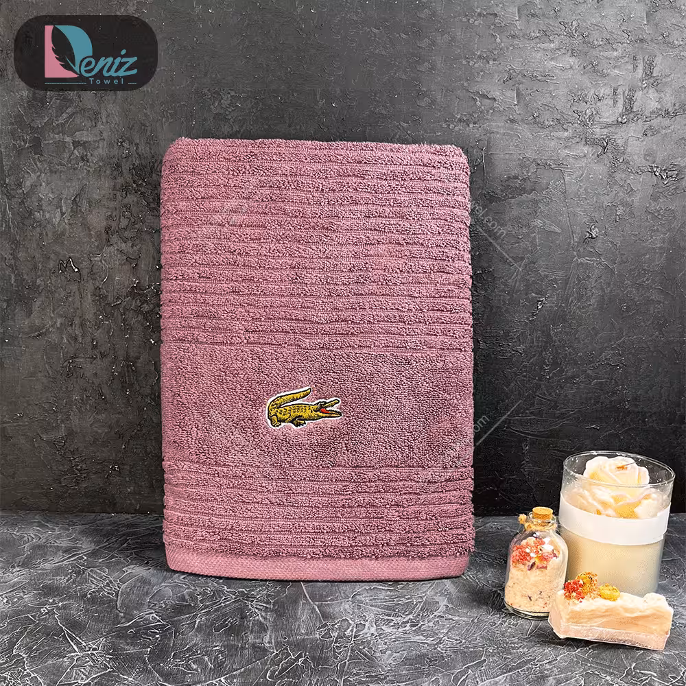 حوله استخری لاگوست رنگ عنابی