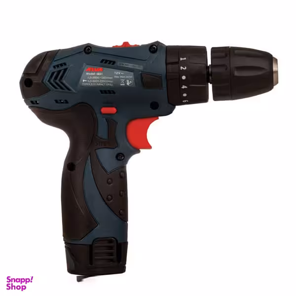 دریل شارژی چکشی آروا (Arva) مدل 5851 باتری لیتیوم 12 ولت