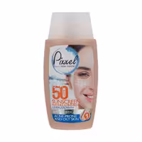 ضد آفتاب رنگی پیکسل مدل Light Beige مناسب پوست چرب و جوش دار SPF50 حجم 50 میل