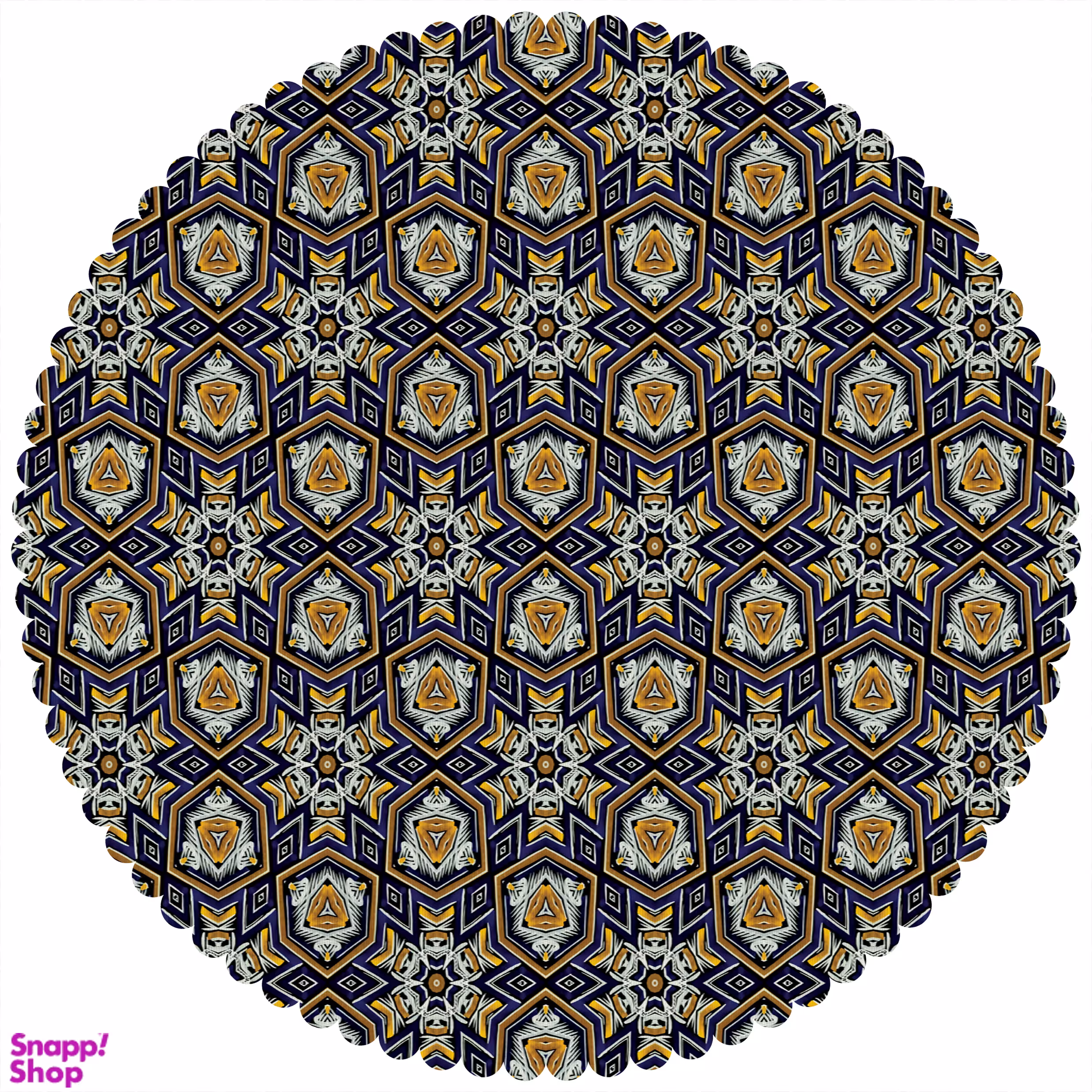 رومیزی مدل T2-42536 چند رنگ سایز 90*90 سانتی متر