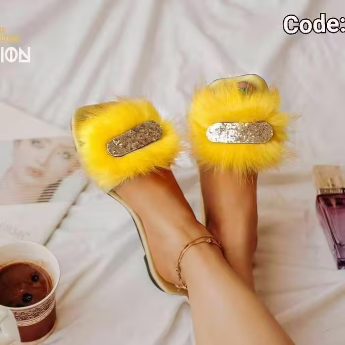 روفرشی زنانه و دخترانه زرد (سایز 40)