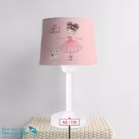 آباژور اتاق کودک طرح بالرین صورتی پوش کد A1756