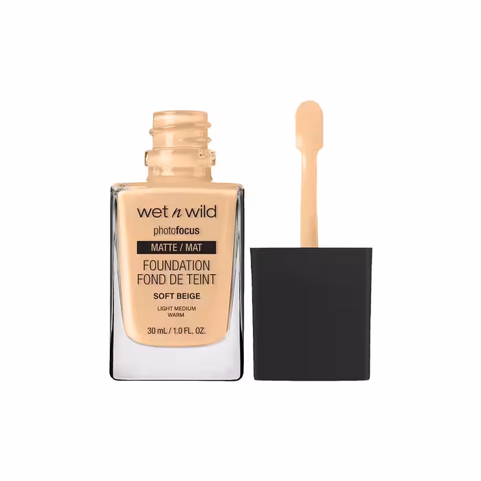 کرم پودر فتوفوکوس MATTE وت اند وایلد WET N WILD | پوشش مات، بدون فلاش‌بک، مناسب انواع پوست