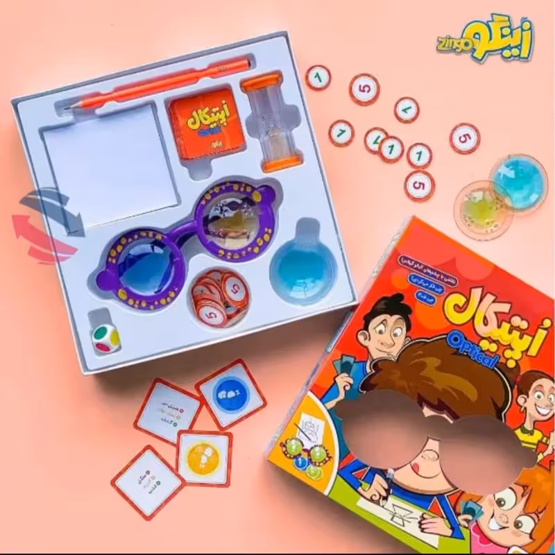 بازی فکری اپتیکال(برند زینگو)(پس کرایه)