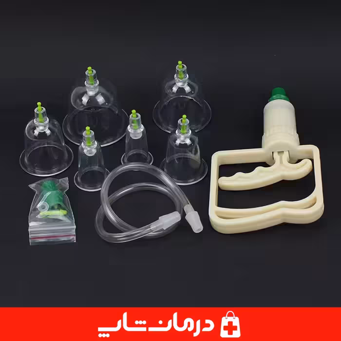 خرید بادکش کمر 6 لیوان ABC وکیوم حجامت شش لیوانه ای بی سی