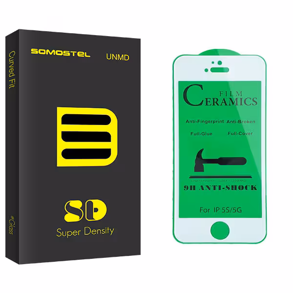 محافظ صفحه نمایش سرامیکی سوماستل مدل SD Glass مناسب برای گوشی موبایل اپل iPhone 5s