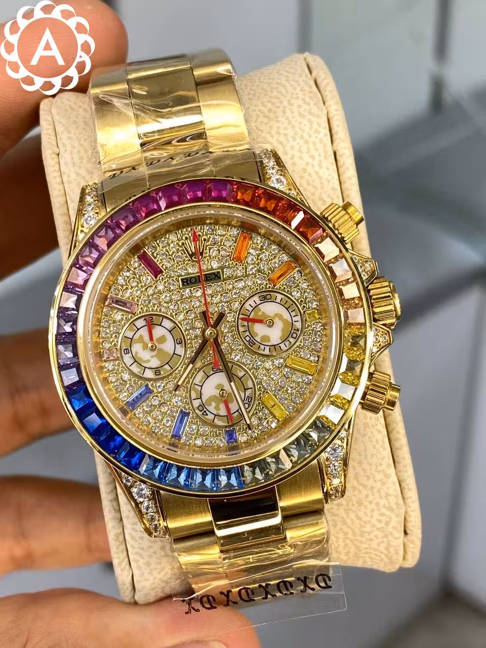ساعت مچی مردانه رولکس مدل 2024 Rolex Daytona Rainbow