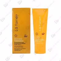 کرم ضد آفتاب و ضد لک بی رنگ مخصوص پوست های خشک و معمولی SPF 50 لافارر دیجی فارماسی