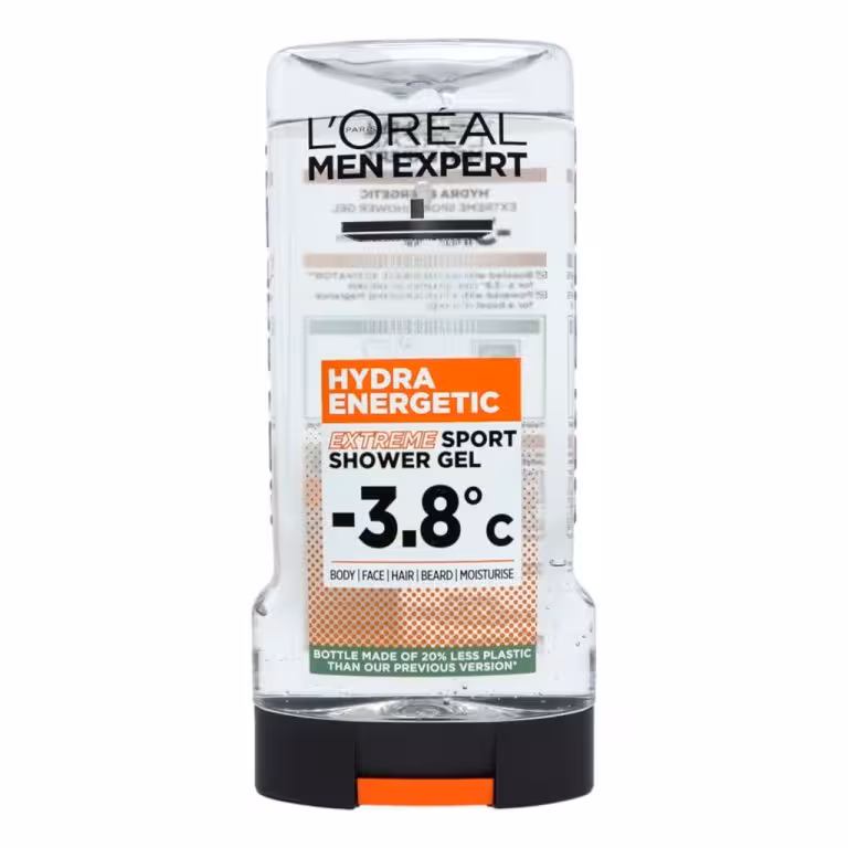 ژل حمام مردانه لورآل سری Hydra Energetic مدل Extreme Sport با حجم 300 میل