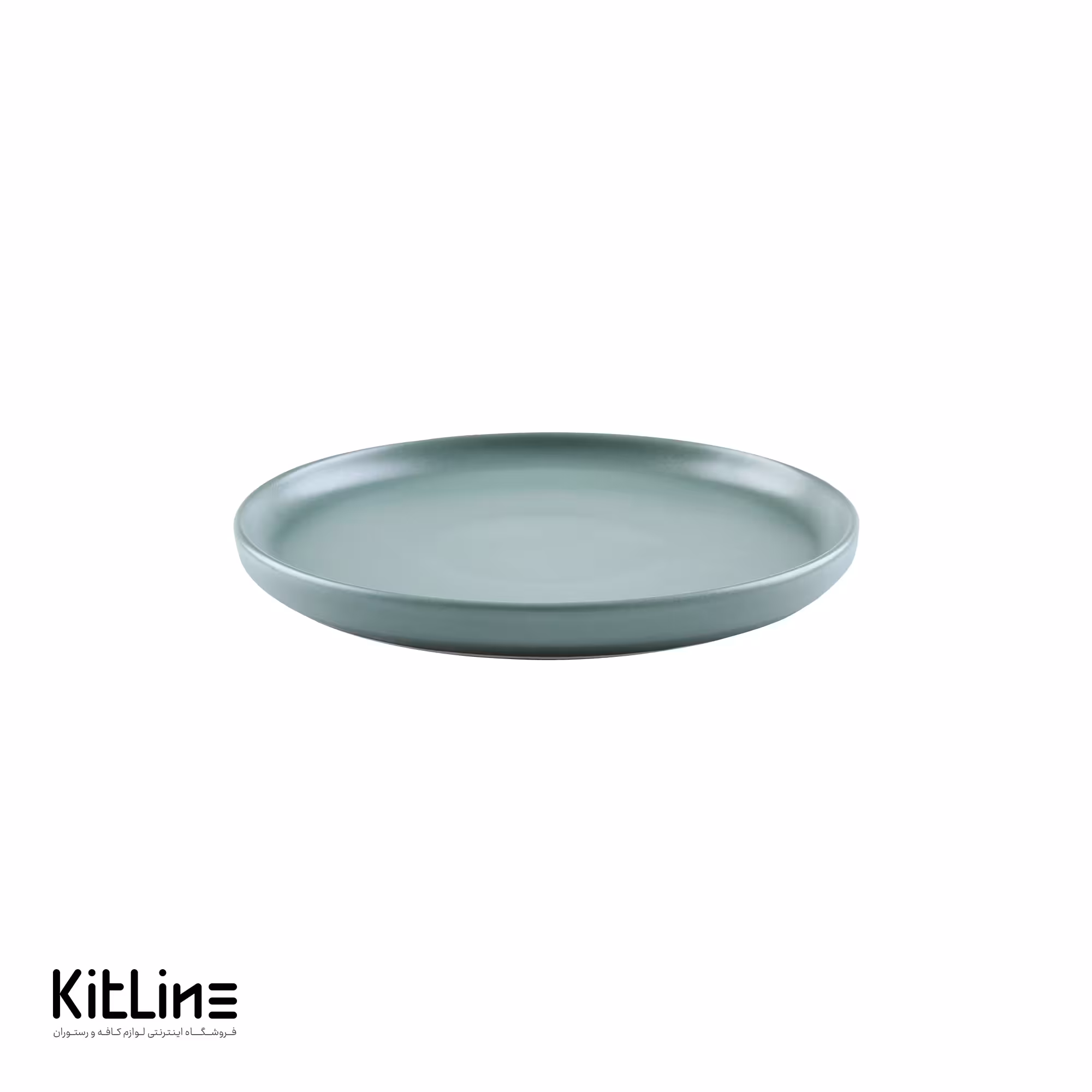 بشقاب پرسلین 27 سانتیمتری سبز آرتیزان مدل کفا