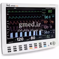 مانیتور علائم حیاتی صاایران مدل Cardioset ARAD P10 ساخت ایران - فروشگاه تجهیزات پزشکی جی مِد