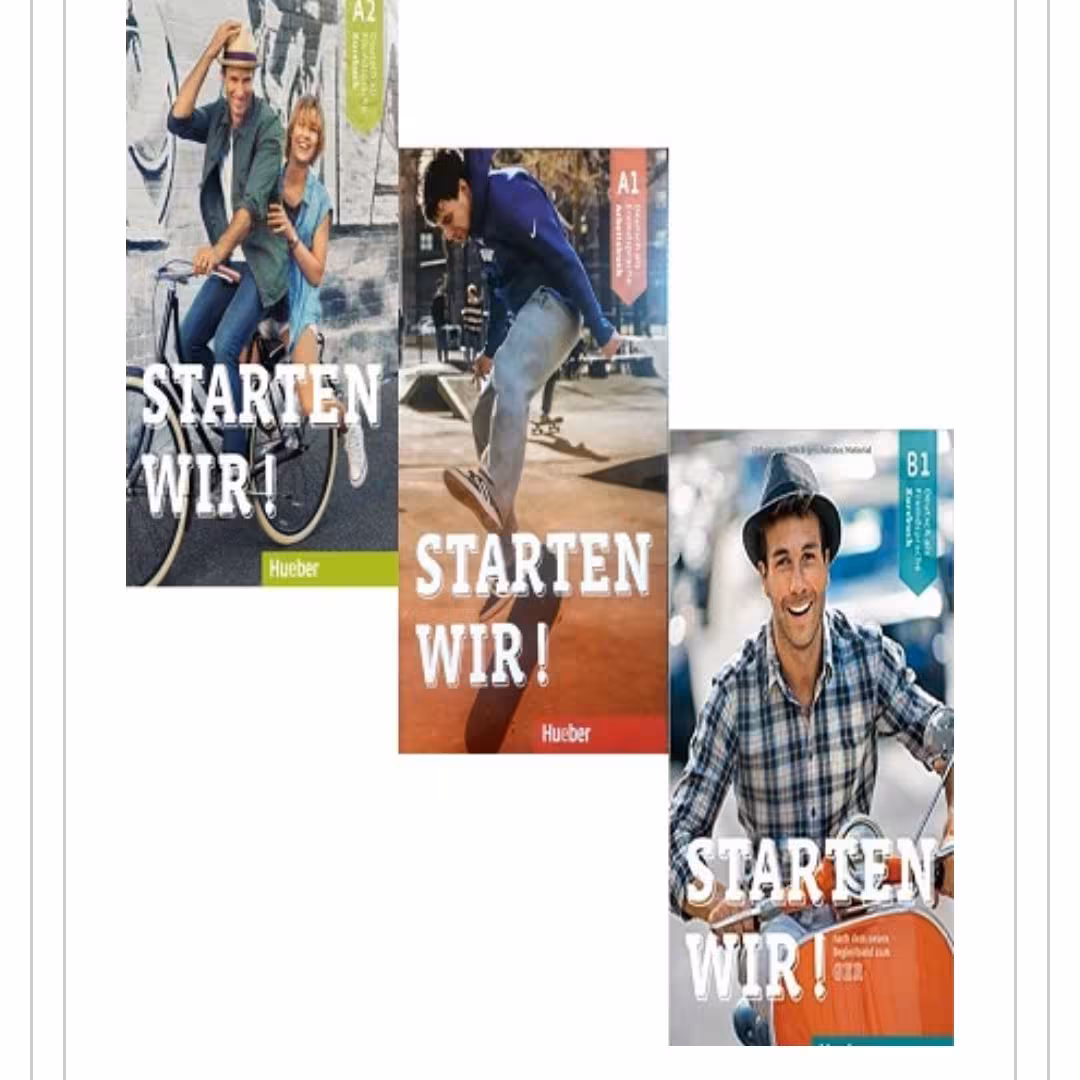پکیج 3 جلدی کتاب زبان آلمانی اشتارتن ویر Starten Wir (گلاسه روغنی)
اصل